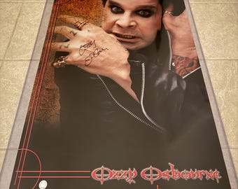 Ozzy Osbourne - Patient Number 9 - Framed Autographed/signed CD