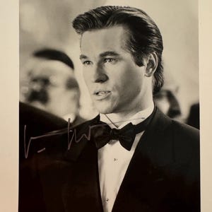 ヴァル・キルマー／トップガン/直筆サイン/認証証明書/TOPGUN ヴァル・キルマーのサイン入り8x10トップガントムアイスマン