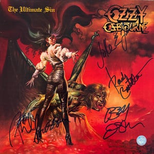 Ozzy Osbourne Ultimate Sin Album - Etsy