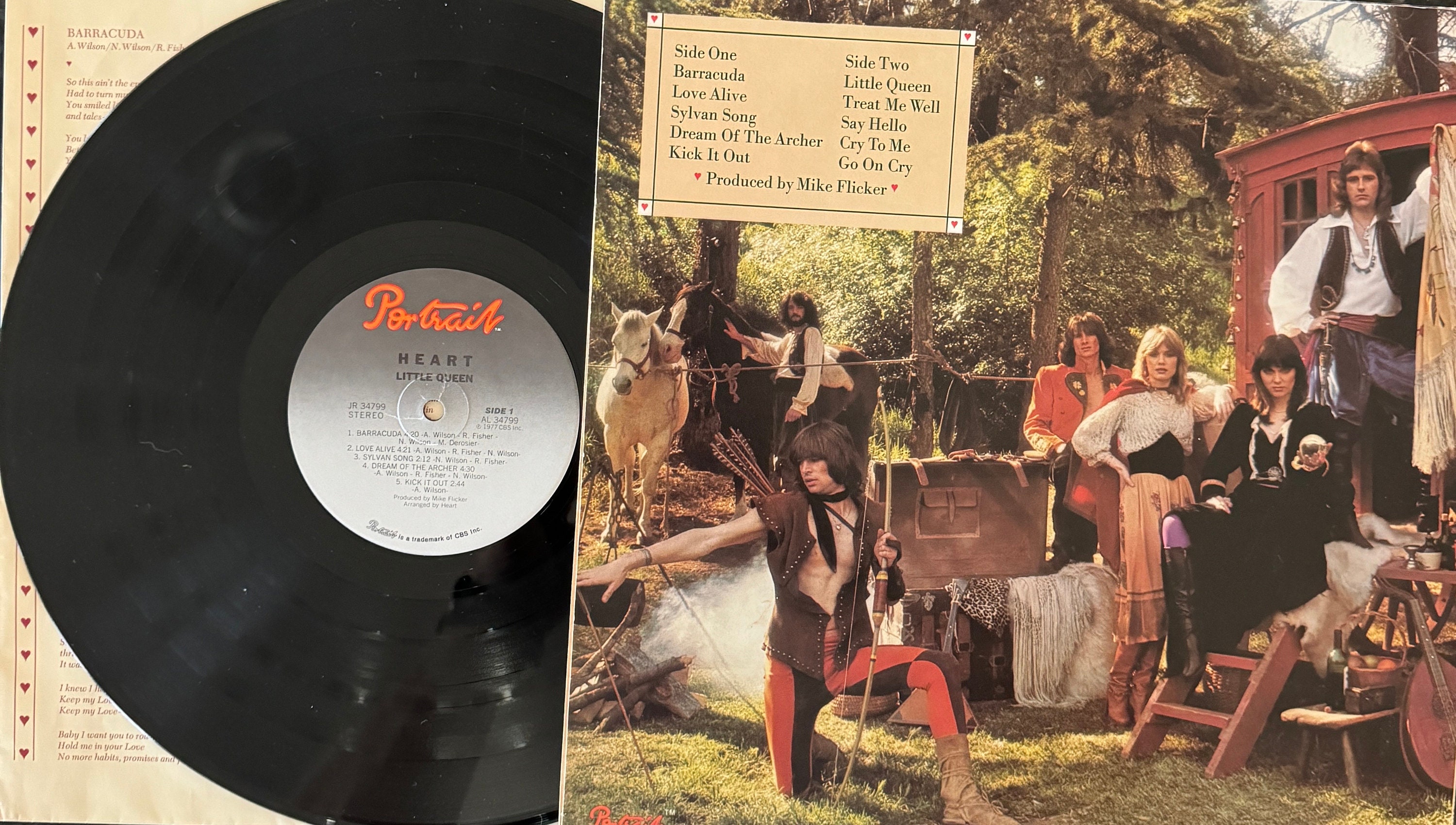 Heart Original Autographed “little Queen” LP Cover (COA) - Etsy