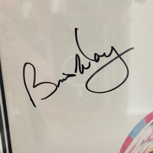 QUEEN BAND Signed Autographed Photo black and white COA Hologram main image 0