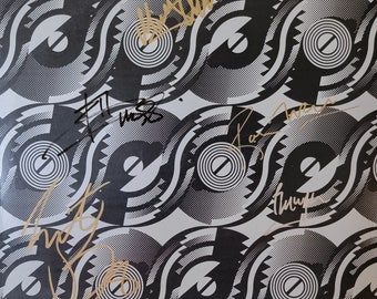 LP autografiado de "Steel Wheels" de los Rolling Stones (certificado de autenticidad)