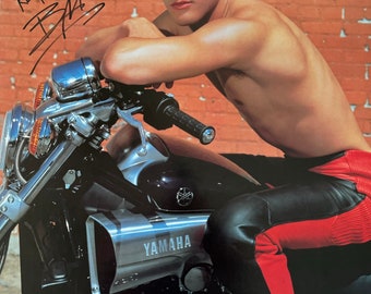 Brandon Lee Original Autographed Poster (COA)