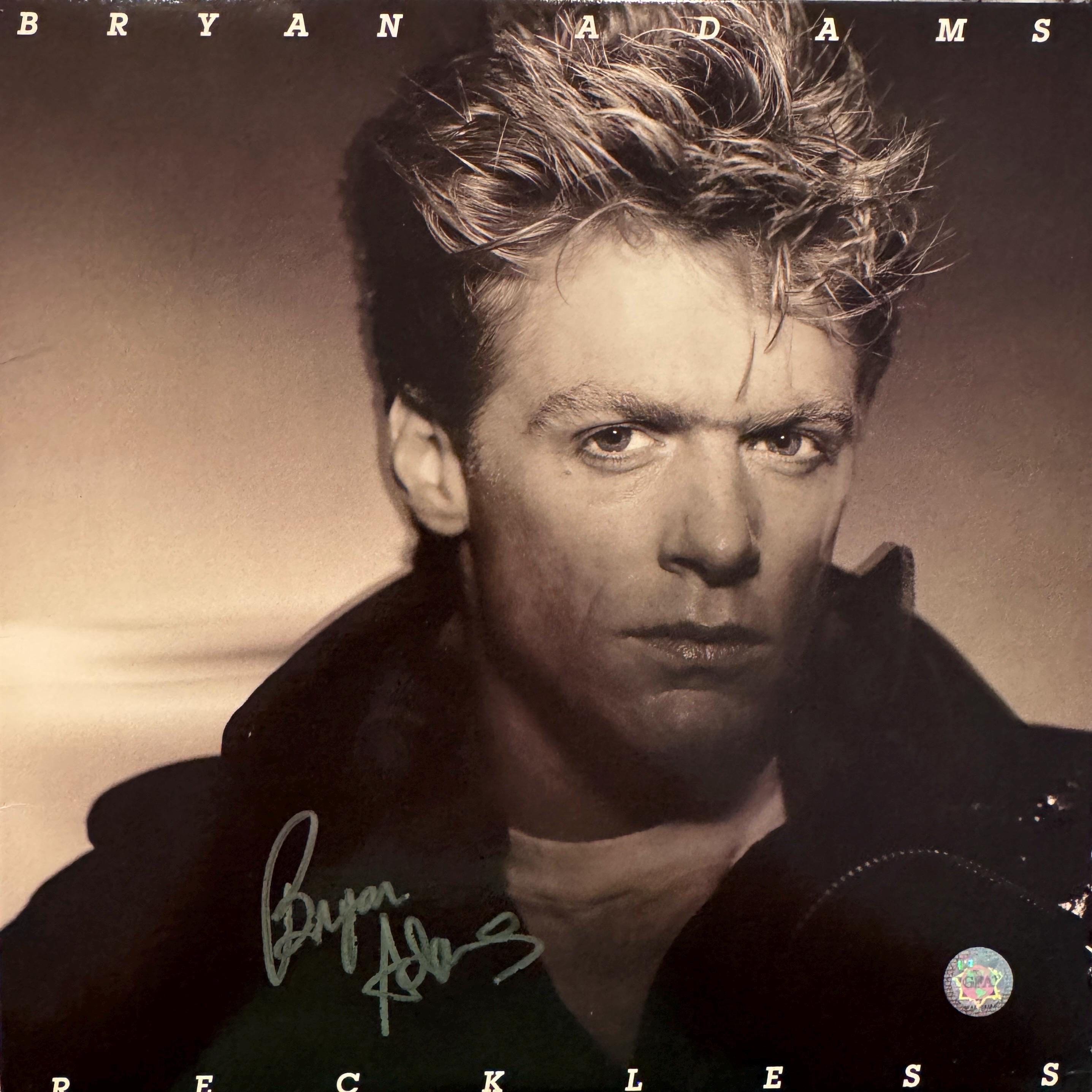 BRYAN ADAMS ブライアン•アダムス　直筆サイン Bryan adams signed - Etsy 日本