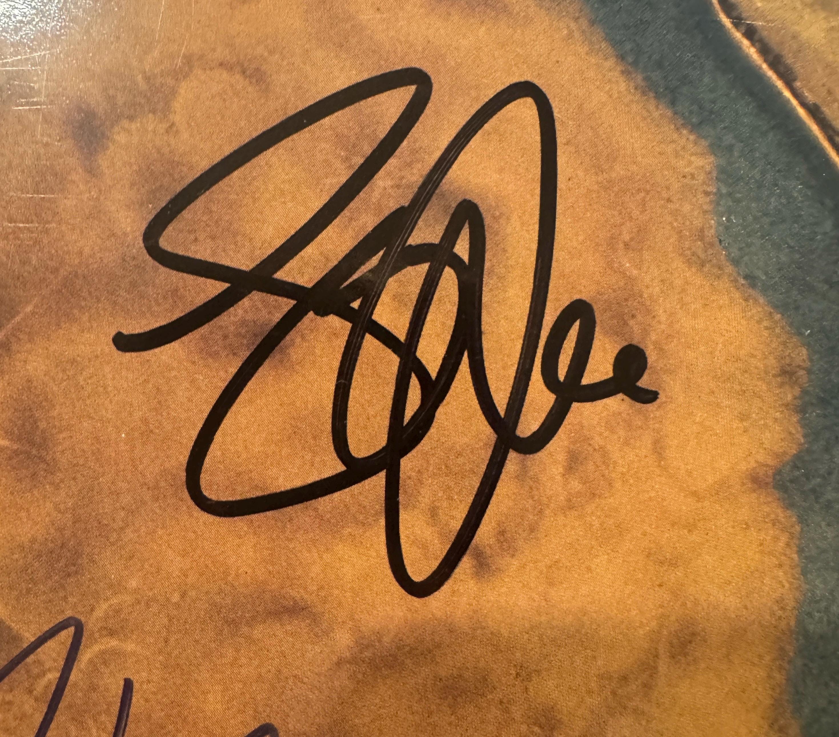 Rush Original Autographed “caress of Steel” LP Cover (COA) - Etsy