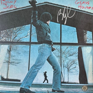 Billy Joel Original Autographed “Glass Houses” LP Cover (COA)