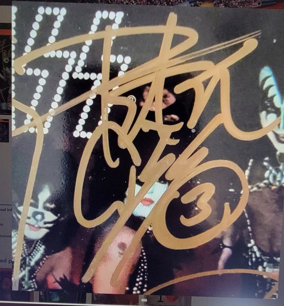KISS Autographed Lunch Box - Etsy