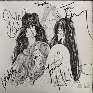 &quot;Draw The Line&quot; &quot;&quot;Draw The Line&quot;&quot; LP Cover (COA) Original signiert&quot;