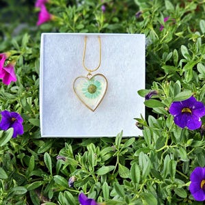 Pressed Flower Pendant