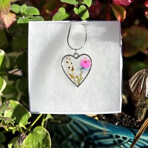 Pressed Flower Pendant