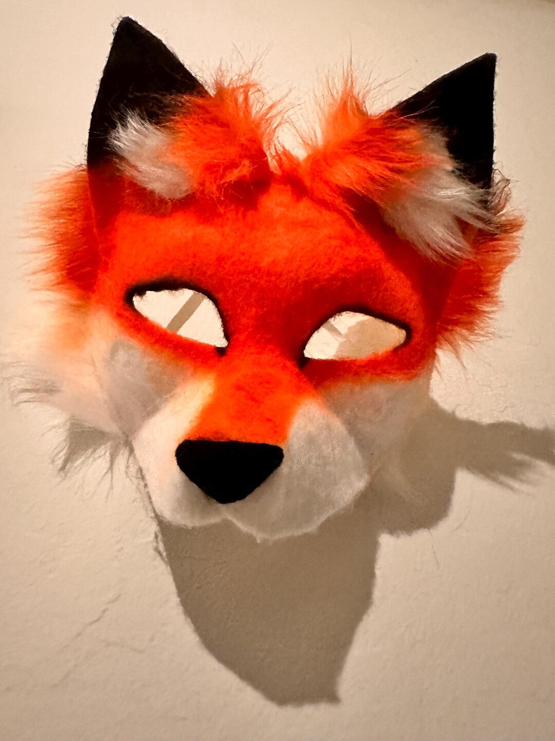 Red Fox Therian Mask airbrushed Etsy Red Fox Therian Mask airbrushed Etsy