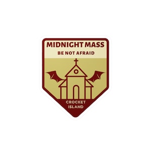 Midnight Mass Badge Sticker