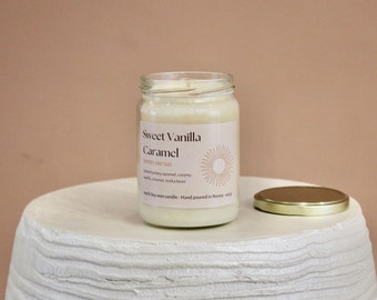 Sweet Vanilla Caramel Candle