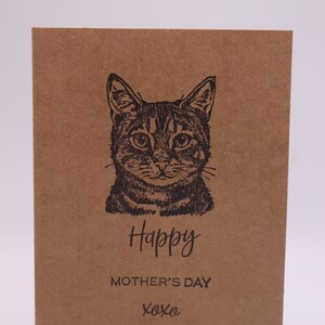 Mother's Day Cards for Cat Ladies - Happy Mother's Day - Greeting Cards - Cat Lovers Cards - Kitty Cat Card - Funny Cat Cards for Her