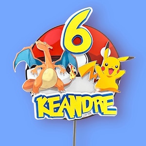 3D Personalized Character Cartoon Cake Topper
