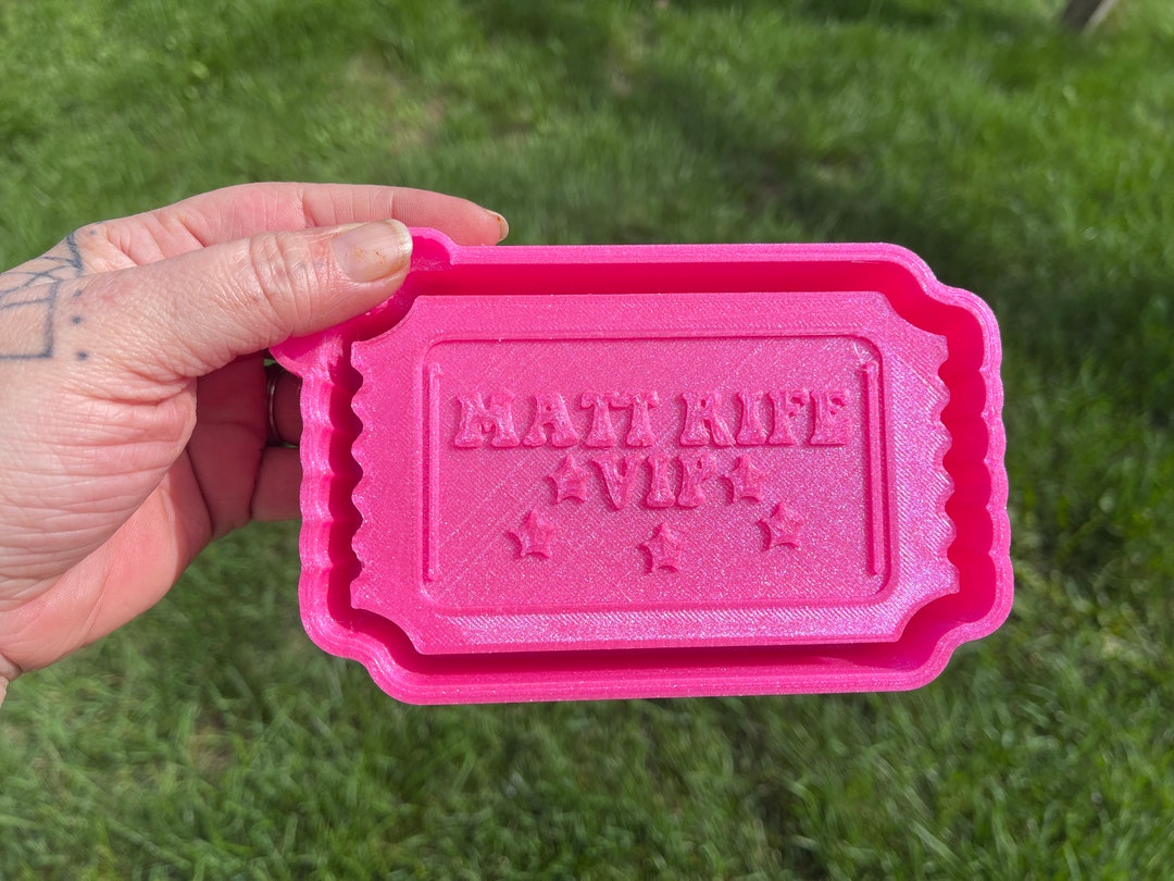 Matt Rife VIP Ticket 3D Printed Silicone Freshie Freshy - Etsy