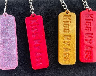 Resin Keychains With All The Snarky | Sarcastic | Sayings