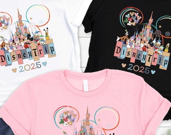 Disney Trip 2026 Shirt,Disney Family Vaction Shirt,Mickey And Friends Sweatshirt,Disney World Shirt,Disney Castle Shirt,Magic Kingdom Hoodie