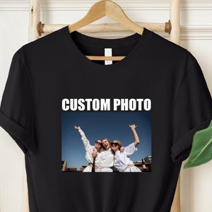 Photo Shirt, Custom Shirt With Photo, Custom Photo Shirt, Custom T-Shirt Graphic, Picture Shirt, Custom Logo Shirt, T-shirt Photo, Photo Tee