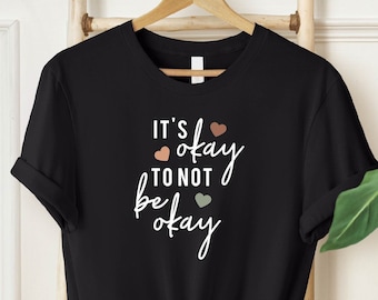 It's Okay To Be Not Okay Shirt, Aesthetic Butterfly Shirt, Mental Health Awareness Pullover, Floral Shirts, Trending Shirt,