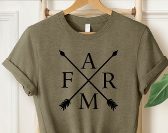 Farm Shirt, Support Your Local Farmers Shirt, Farmer Shirt, Local Farmers Market Shirt, Gift for Farmer, Farmer T-Shirt, Farming Shirt Gift