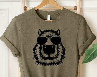 Cool Capybara Shirt, Funny Capybara T-Shirt, Cute Capybara Shirt, Capybara Lover Tee, Animal Lover Gift, Beach Shirt, Summer Shirt