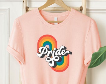 Pride Shirt, Love is Love Shirt, LGBQT Pride Shirt,  Rainbow Shirt , LGBT Shirts, Love Wins Graphic T-Shirt, Equality Gift