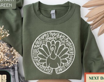 Family Thanksgiving Sweatshirt, Thanksgiving Hoodie, Family Thanksgiving Shirt, Happy Thanksgiving Sweatshirt, Christian Gifts For Women