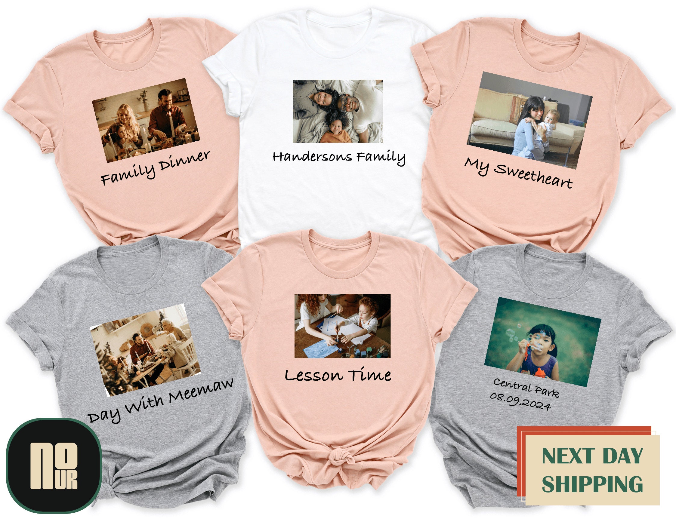 Custom Shirt With Photo, Custom Shirt for Man, Custom Photo Shirt, Custom T-Shirt,Custom T-shirt Photo Women Men Unisex Kids, Personalized