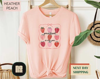 Preschool Teacher Shirt, Preschool Teacher Team Tee, Back to School Sweater, Early Education Teacher Top, Pre-K First Day Of School T-shirt