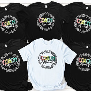 Coach Squad Shirt, Instructional Coach Shirt, Coach Shirt, Coach TShirt, Literacy Coach Squad, Reading Coach, PE Coach, Jump Rope Coach Crew