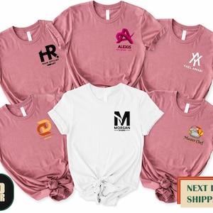 CUSTOM Text T-Shirt, Customized Unisex Shirt, Personalized Writing Graphic Tee, Custom T-Shirt, Custom Logo Shirt, Custom Business Shirts