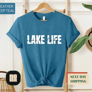Custom Lake Life Shirt, Lake Vacation T-shirt, Lake Camping Shirt,Personalized Lake Tee, Lake Lover Gift, Lake House Gift, Summer Trip Shirt