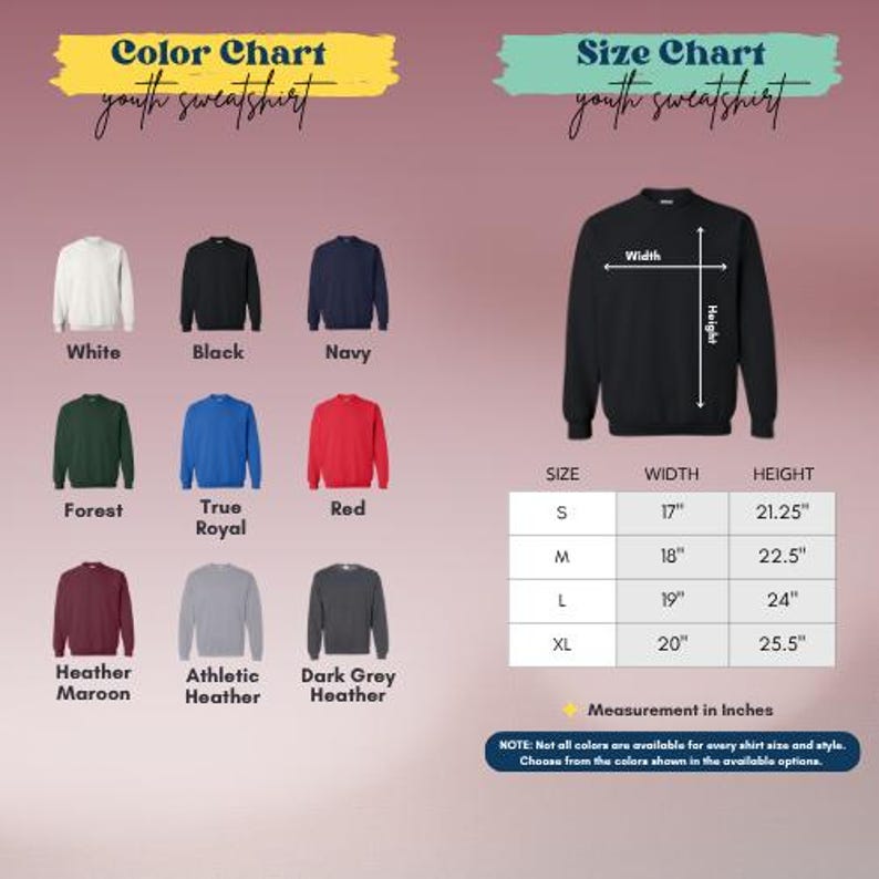 men's long sleeve t - shirt sizes chart
