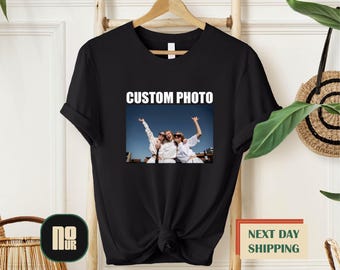 Photo Shirt, Custom Shirt With Photo, Custom Photo Shirt, Custom T-Shirt Graphic, Picture Shirt, Custom Logo Shirt, T-shirt Photo, Photo Tee