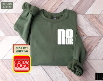School Logo Shirt, Custom Company Logo Sweatshirt, Business Logo Shirt, Team Staff Logo Shirt, Small Business Hoodie, Custom Text Shirt