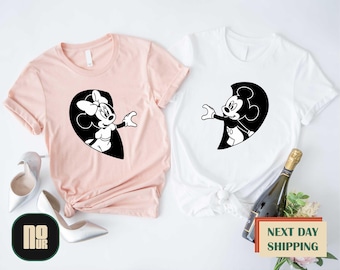 Disney Couple Shirt, Mickey And Minnie Shirt, Disney Love Shirt, Mickey Mouse Shirt, Minnie Mouse T-shirt, Disneyland Shirt, Couple Matching