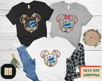 Disney Cruise Shirt, Disney Family Vacation T-shirt, Cruise Family 2026 Shirt, Mickey And Minnie Cruise Shirt, Mickey And Friends Sweater