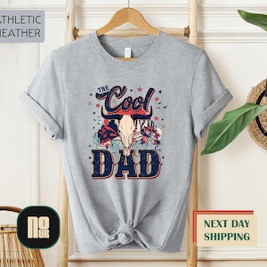 The Cool Dad Shirt, Western Dad T-shirt, Cowboy Daddy Sweatshirt, Country Dad Hoodie, Husband Gift, Father&#39;s Day Shirt, Gift For Dad
