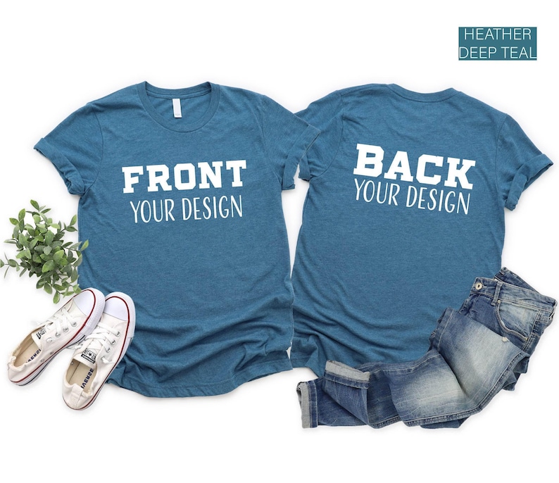 Front And Back Custom Shirt, Custom Shirt, Inspired Shirt, Custom Shirt, Inspired Text, Custom Text Shirt, Front and Back Personalized Shirt image 3