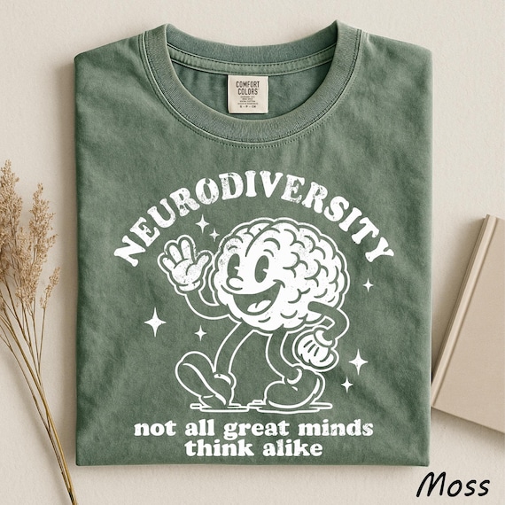 Neurodiversity All Great Minds Don't Mind Alike Shirt, Autism T-Shirt, Autism Awareness Shirt, Autism Mom Shirt, Autism Acceptance Shirt