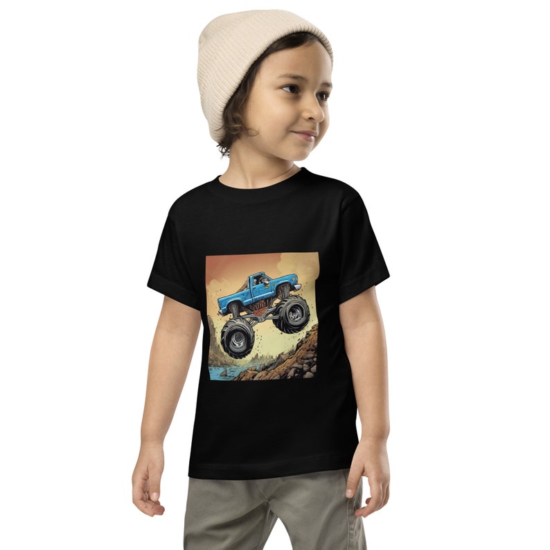 Monster Truck Jamm'n Toddler Short Sleeve Tee