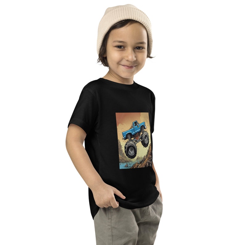Monster Truck Jamm'n Toddler Short Sleeve Tee