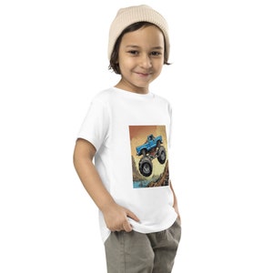Monster Truck Jamm'n Toddler Short Sleeve Tee