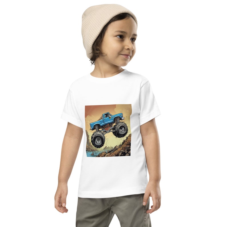 Monster Truck Jamm'n Toddler Short Sleeve Tee