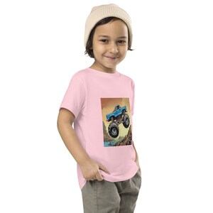 Monster Truck Jamm'n Toddler Short Sleeve Tee