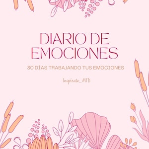 Emotions Diary PDF. Mental Health Log