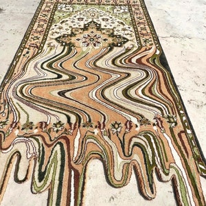 Melting Rug Hand Tufted Carpet, Rugs For living room