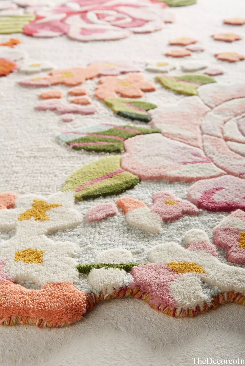 Aracelli Rug Handtufted 100 Wool Handmade Area Rug Carpet for Home