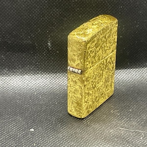 Deep Etched Zippo Lighter. The "Gouge"-Customized Insert: Fuel-saving, Performance, Style